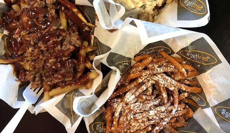 Bury your fries in toppings at #Getfried cafe, new in Deep Ellum