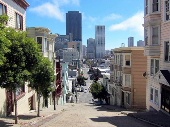 Street Running Between Kearny Steps Getting A Much-Needed Makeover