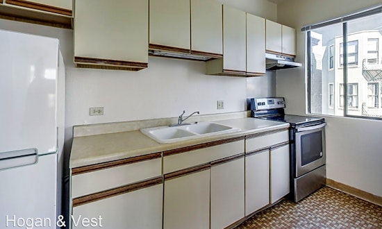 What apartments will $2,500 rent you in Nob Hill, right now?