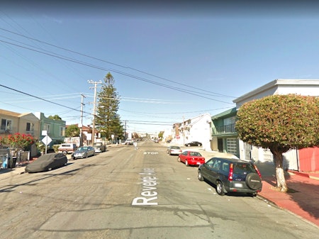 Man attacks woman with machete after attempted eviction