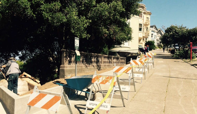 Work To Renovate Adah's Stairway Is Underway