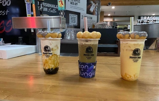Dragon Boba makes Koreatown debut, with bubble tea and more