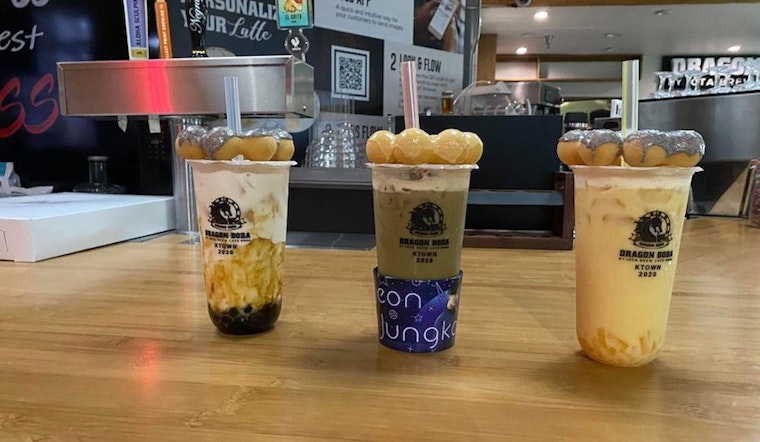 Dragon Boba makes Koreatown debut, with bubble tea and more