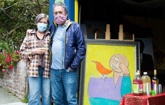 'Artists-in-place': Bernal Heights neighbors transform homes into outdoor gallery walk
