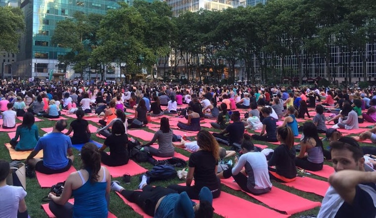 4 free and fun outdoor fitness events in NYC this week