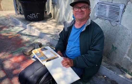 Artist Rico Solinas paints the Bayview District, one building at a time