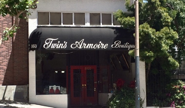 Twin's Armoire Boutique appears closed after 51 years in Nob Hill