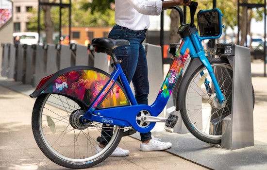 3 Bay Wheels bikeshare stations on the way to the Upper Haight