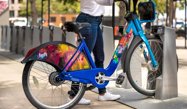 3 Bay Wheels bikeshare stations on the way to the Upper Haight