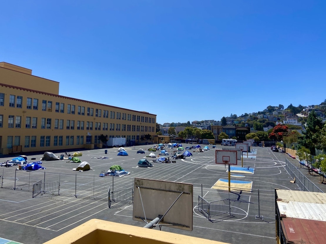 Castro's homeless tent village to close after just 5 weeks, despite positive feedback