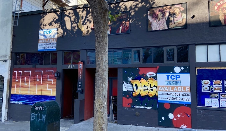 Latin bistro Destino closes, with sights set on new format & new Castro location