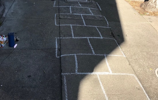 Hop to it: NoPa neighbors to attempt world-record hopscotch course on Saturday