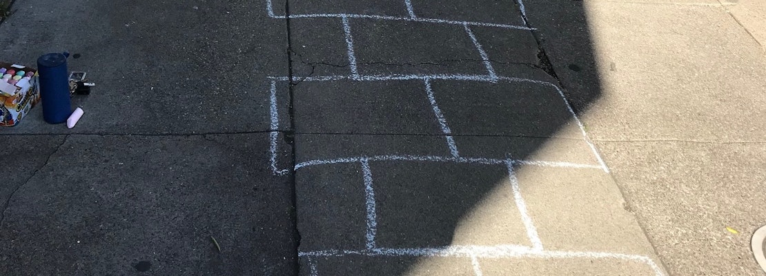 Hop to it: NoPa neighbors to attempt world-record hopscotch course on Saturday