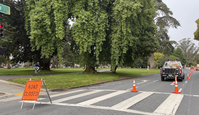 After weeks of delays, Fell Street bike lane construction now underway