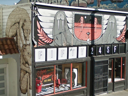 FIFTY24SF gallery closes, with building listed for sale; Upper Playground to remain open