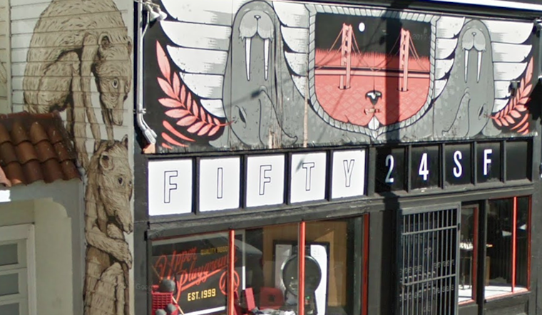 FIFTY24SF gallery closes, with building listed for sale; Upper Playground to remain open