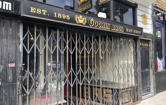 After 6 years in business, Goorin Bros. tips its hat to Haight Street