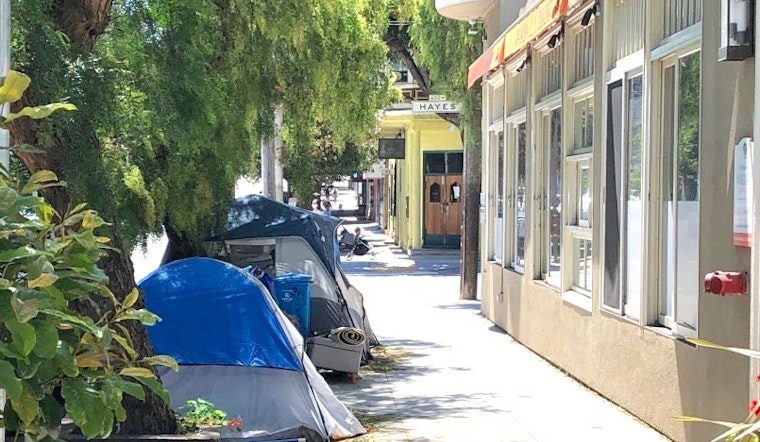 Concerned by growing tent camps, Hayes Valley neighbors lobby for safe sleeping site