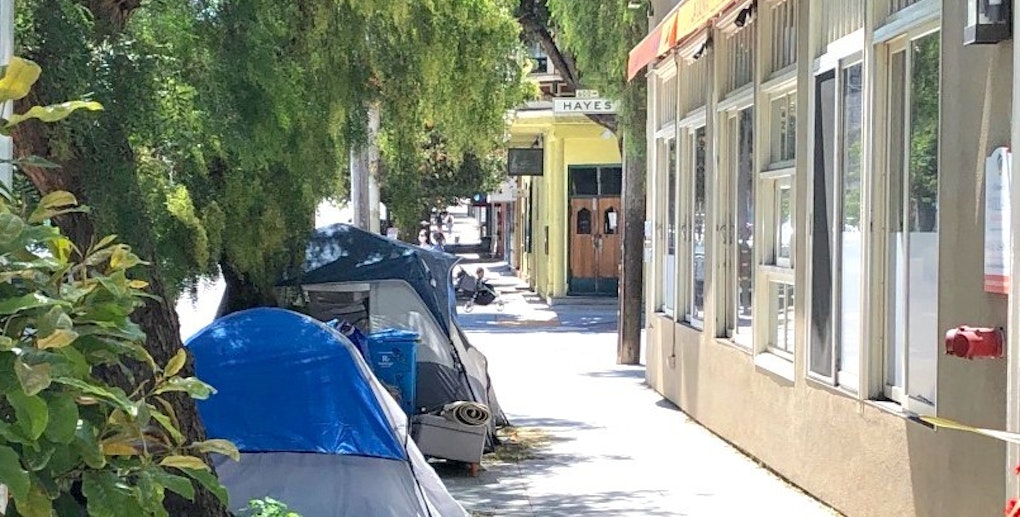 Concerned by growing tent camps, Hayes Valley neighbors lobby for safe sleeping site