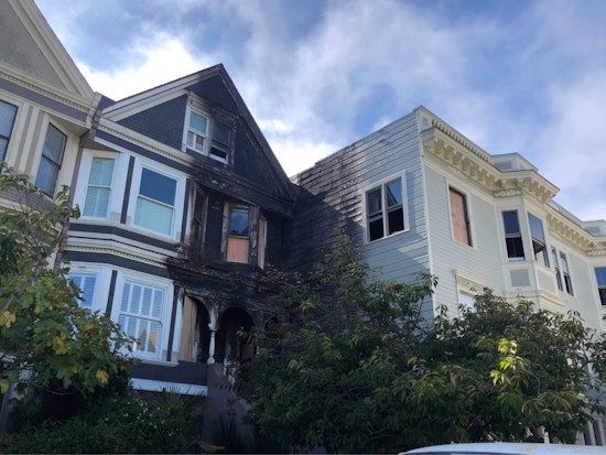 Firefighter injured, 11 residents displaced in 2-alarm blaze near Duboce Park
