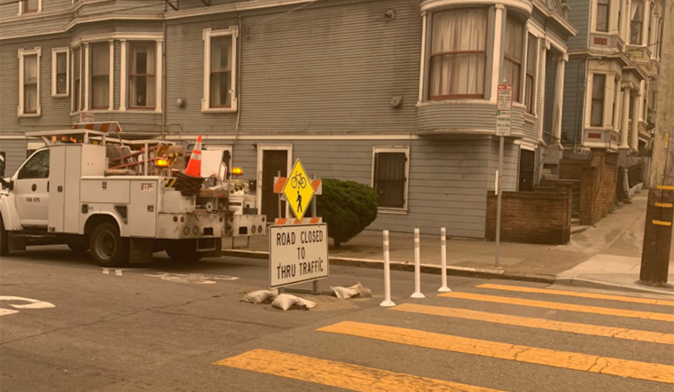 City seeks new solutions for protecting Slow Streets, after drivers plow through signs