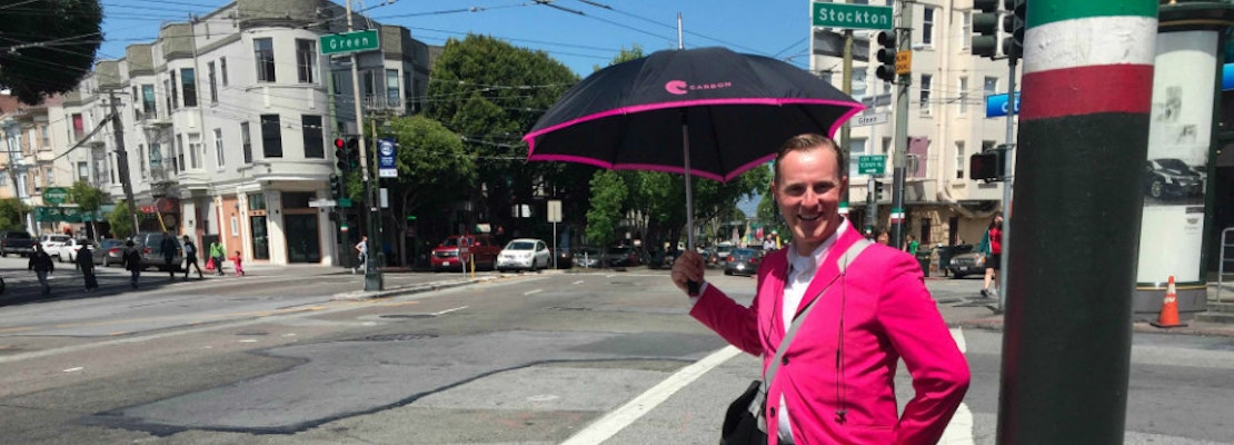 Who Are Those People In Pink? It's A New Valet Service