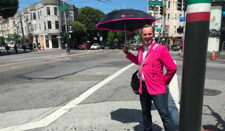 Who Are Those People In Pink? It's A New Valet Service