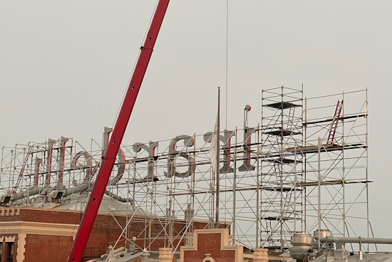 Iconic Ghirardelli sign returns to Ghirardelli Square after restoration