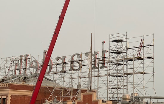 Iconic Ghirardelli sign returns to Ghirardelli Square after restoration