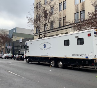 SFPD deploys mobile unit to disrupt drug dealing in the Tenderloin