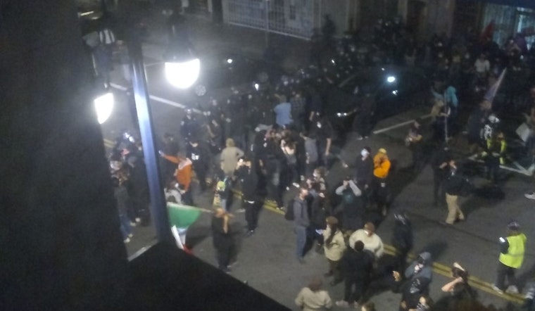Peaceful protest to condemn SF police killing of 21-year-old carjacking suspect ends in Tenderloin