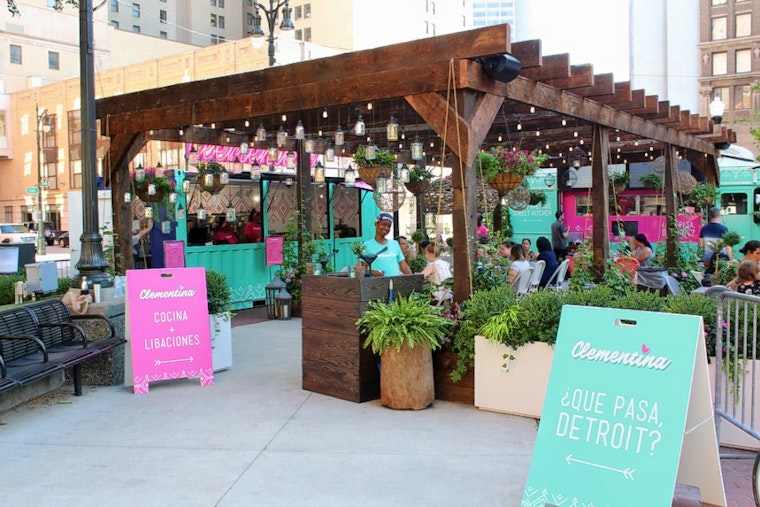 Outdoor Mexican eatery Clementina debuts in downtown Detroit