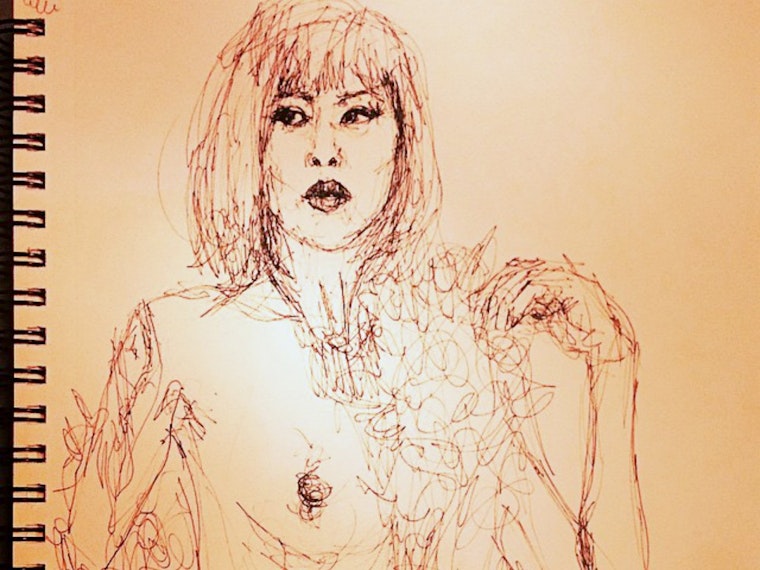 Tonight At Madrone: Nude Model Sketch Party & Live Music