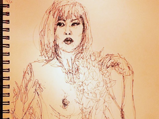 Tonight At Madrone: Nude Model Sketch Party & Live Music