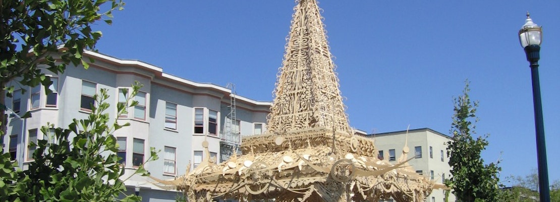Burning Man Artist Brings Temple Back To Patricia's Green
