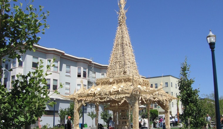 Burning Man Artist Brings Temple Back To Patricia's Green