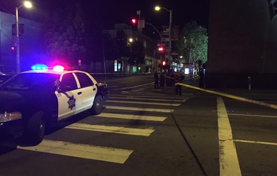 Robbery Suspect Hits Pedestrian At 8th & Mission During Police Chase