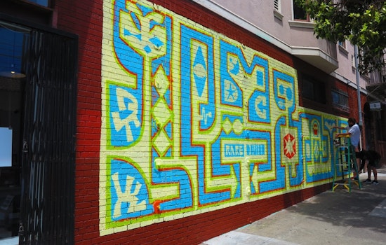 New Mural Pops Up At Rare Device