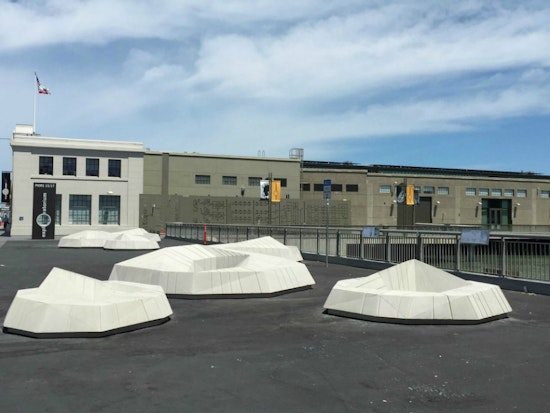 'Barnacle' Benches Offer New Embarcadero Seating Option