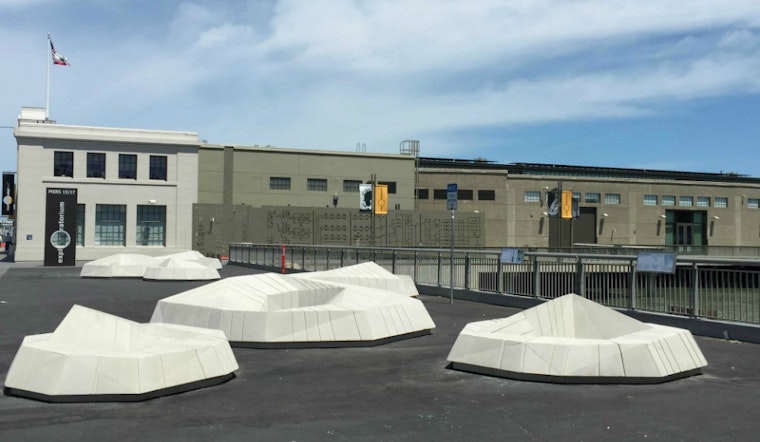 'Barnacle' Benches Offer New Embarcadero Seating Option