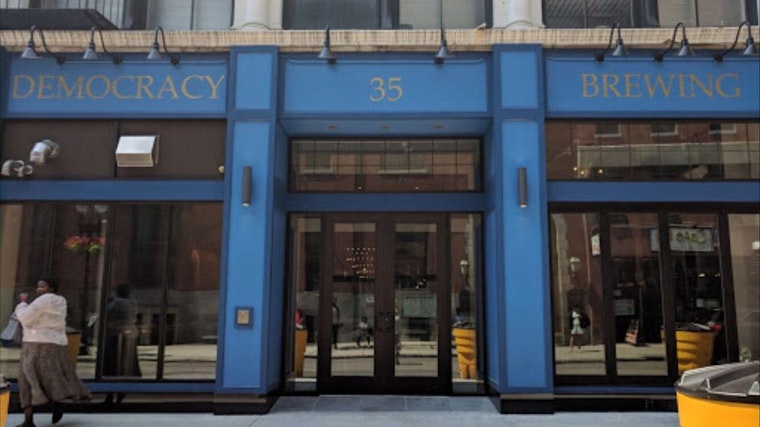 Worker-owned Democracy Brewing brings beer, bites to Downtown Crossing