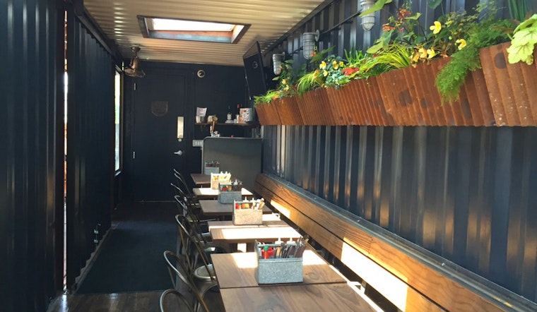4505 Burgers & BBQ Debuts Shipping Container Patio