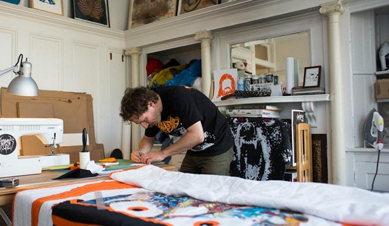 Meet Local Artist And Punk Quilter Ben Venom