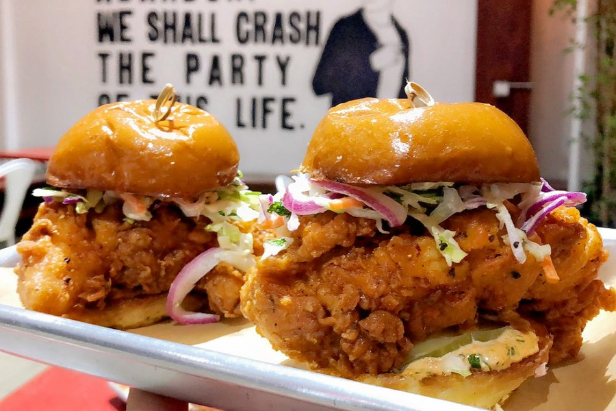 Trap Fried Chicken now slinging spicy chicken sliders and more in