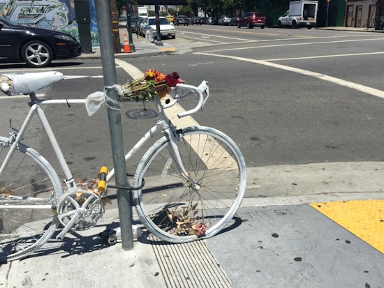 Mapping SoMa's Ghost Bike Memorials