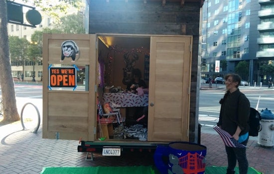 Studio 1, A Tiny Mobile Art Studio, Posts Up At 10th & Market