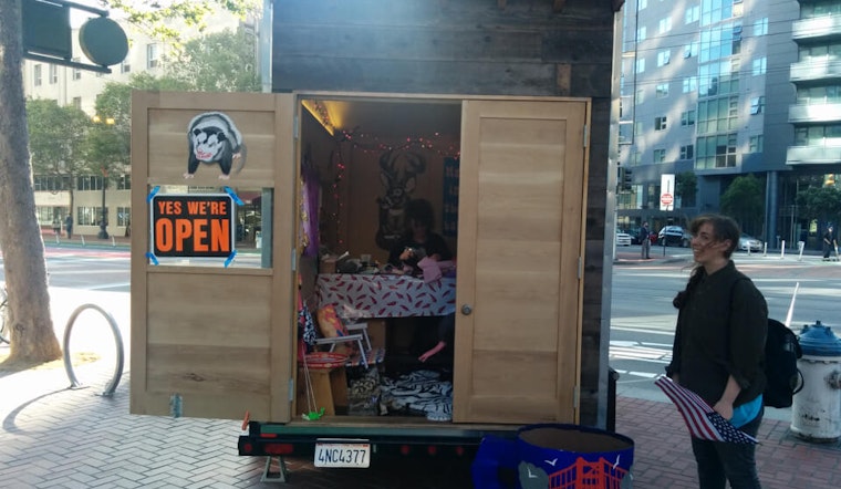 Studio 1, A Tiny Mobile Art Studio, Posts Up At 10th & Market