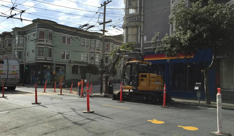 Street Construction Project Breaks Ground At Haight & Ashbury