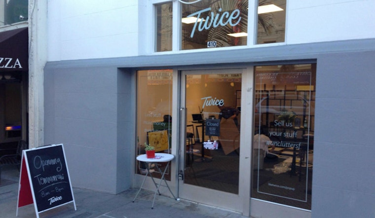 Online Clothing Reseller 'Twice' Launches Pop-Up Storefront At Castro & Market