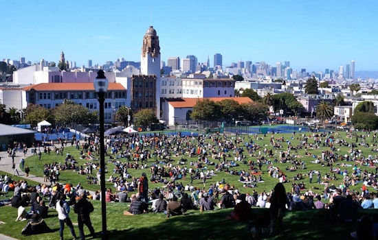 Scenes From Yesterday's Dolores Park Reopening